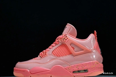 RETRO AQ9128-600 WMNS NRG AIR BLACK-VOLT' PUNCH 'HOT JORDAN 4 0808